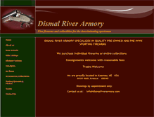 Tablet Screenshot of dismalriverarmory.com